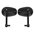 Espejo de extremo de manillar para motocicleta FENRIR Emark para MT125/MT07(2014-2024)/MT09(2013-2020)/MT10/MT01/XSR700/XSR900(2016-2021)/FZ6/FZ07/FZ09/FZ10/FZ1/Niken/TMAX/XMAX/SMAX/XJ6/VStar/XJ6/XJR1300/XJR1200/Majesty/Road Star