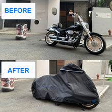 Load image into Gallery viewer, FENRIR 96&quot;Inch 245CM 420D Motorcycle Cover Waterproof Outdoor Exhaust Pipe Anti-Scalding for Cruiser Shadow Boulevard Vulcan Sportster Softail