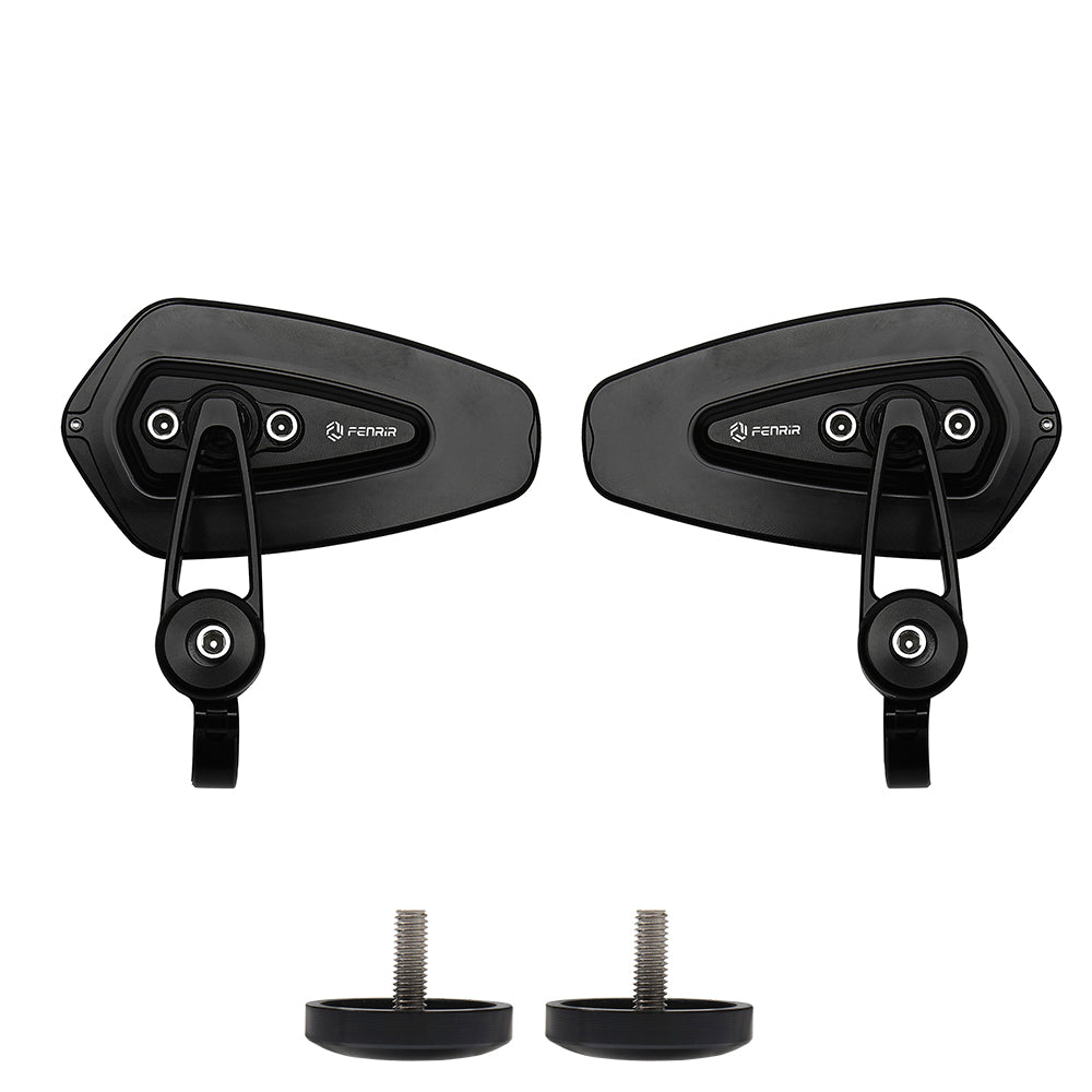 FENRIR Motorcycle Bar End Mirror for Trident660/800 Scrambler1200/900 Street Triple765 Speed400 Speed Triple1200RS Speed Twin Street Cup Street Twin