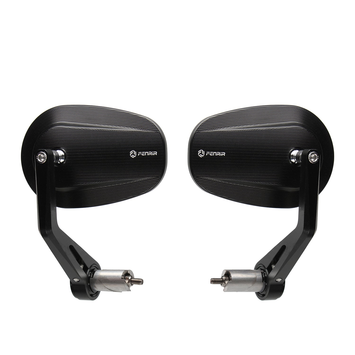 1"INCH25MMハンドルバー用フェンリルモーターサイクルバーエンドミラー