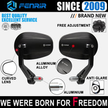 Load image into Gallery viewer, FENRIR Motorcycle Handlebar Bar End Mirrors For XSR125 XSR155 SR400 VStar250 MT03 Bolt C-Spec MT09(2021-2024) MT15 MT25 Nmax Xmax(2017-2023) YZF-R1 YZF-R15 YZF-R25 YZF-R3 YZF-R6(2006-2022) YZF-R7