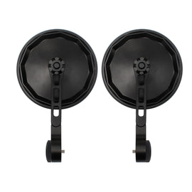 FENRIR EMARK Motorcycle Bar End Mirror for Trident660 Bonneville T100 T120 Bobber Speed Twin Street Cup Street Twin Thruxton1200 Scrambler900 Scrambler1200XC/XE/X Street Triple 765 Speed Triple 1050 Speed Triple 1200RS