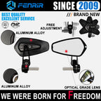FENRIR Motorcycle Bar End Mirror for BMW S1000R F900R F800R R1300R R1250R R1200R RnineT R12nineT R18 R12 R12S R12GS S1000RR HP4 M1000R M1000XR S1000XR F900XR R1300GS R1250GS F900GS F800GS F850GS F750GS
