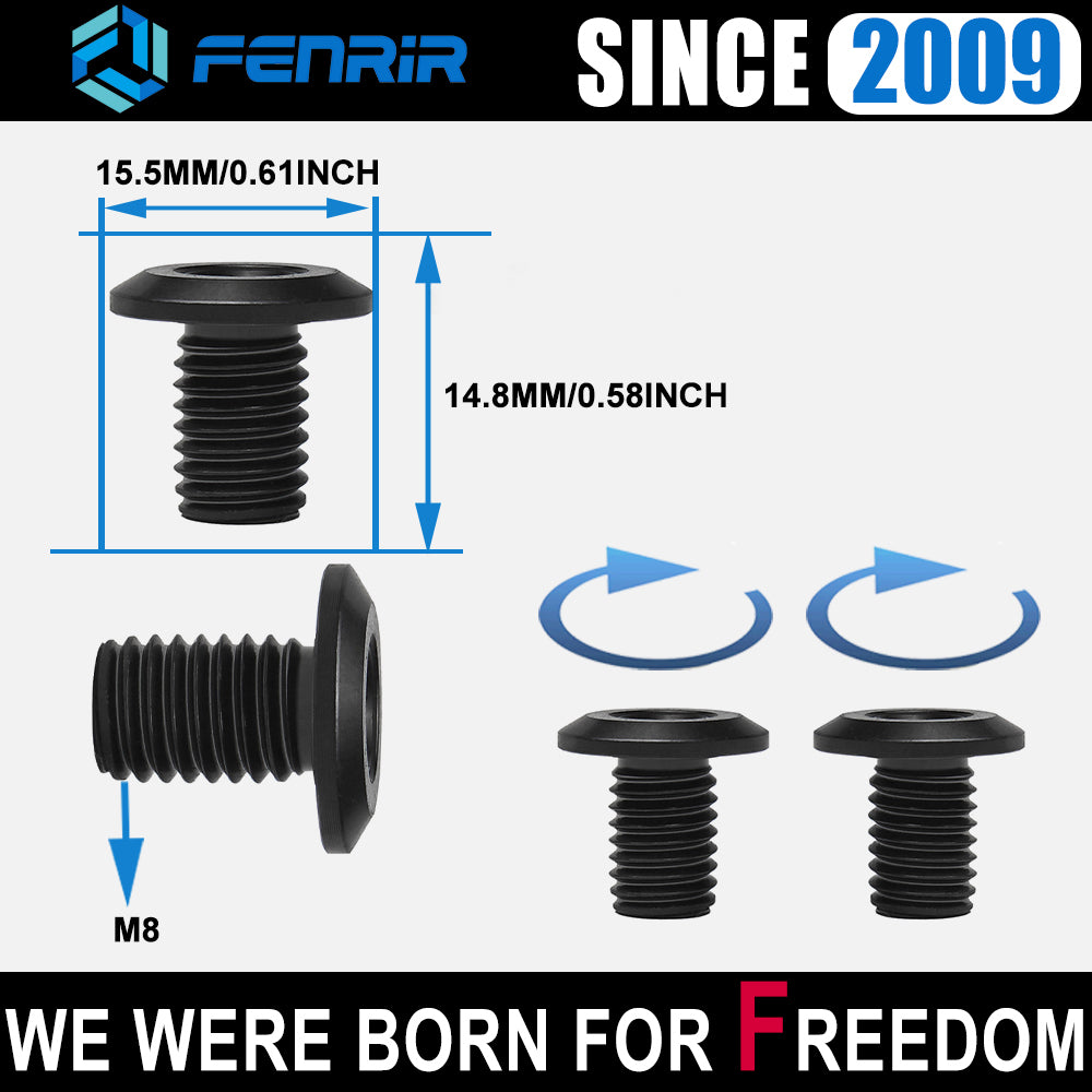 FENRIR Motor spiegel Gat Plug 304 RVS Voor M10XP1.25 4 stuks